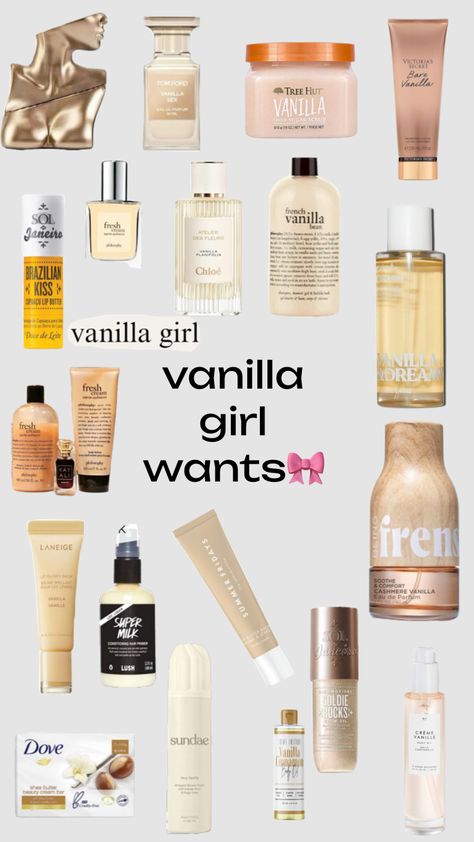 #vanilla French Vanilla Bean Body Wash, Vanilla Scented Hair Products, Best Vanilla Lotion, Vanilla Beauty Products, How To Be A Vanilla Girl, Vanilla Hygiene Products, Cheap Vanilla Perfume, Vanilla Smelling Products, Best Vanilla Perfume For Women