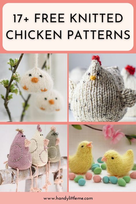 🐔 Dive into Fun with 17+ Free Knitted Chicken Patterns! 🧶 Looking to add some quirky charm to your knitting projects? Explore our collection of over 17 free knitted chicken patterns! Perfect for all skill levels, these adorable designs make great gifts, playful home decor, or cute additions to your craft collection. Get inspired and start knitting your own flock today! #Knitting #FreePatterns #ChickenKnitting #DIYCrafts #HandmadeGifts #KnittersOfInstagram Knitted Easter Crafts, Easter Egg Projects, Penguin Pattern, Chicken Pattern, Easter Chick, Knitting Blogs, Knitted Animals, Easter Crochet, How To Start Knitting