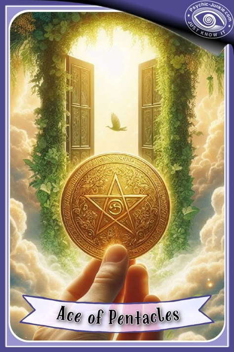 2 Of Pentacles, Ace Of Pentacles Tarot, Ace Of Pentacles, Pentacles Tarot, Tarot Significado, Angel Oracle Cards, Angel Guidance, Financial Abundance, Tarot Card Meanings