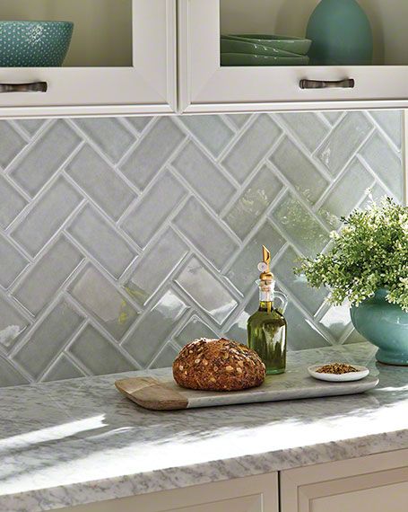 The MSI Blog | On the Surface | Inspiring Design Posts Decorate Kitchen, Herringbone Backsplash, Handcrafted Tile, Kitchen Layouts, Kitchen Backsplash Designs, Morning Fog, Backsplash Designs, Classic Kitchen, Stunning Kitchens