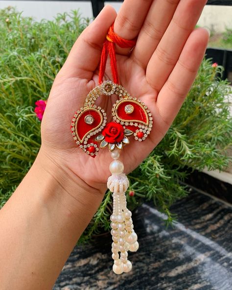 Some @festive.studio EXCLUSIVE bhai bhabhi Lumba sets 💓 designed by @festive.studio LIMITED STOCK 🤍 DM to grab yours now!!! #rakhicollection #rakhi2024 #rakhihampers #rakhispecial #rakhigifts #bhairakhi #bhaibhabhirakhi #bhabhilumba #festivecollection #festivestudio Bhabhi Rakhi Design, Lumba Rakhi, Rakhi Design, Cute Krishna, July 15, Handmade With Love, Limited Stock, Set Design, Krishna