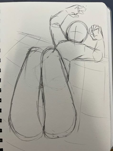 Drawing Base Perspective, Perspective Art Reference Pose, Laid Down Pose Reference, Whispering Pose Reference, Sitting Perspective Reference, Ideas Dibujos Inspiration, Drawing Perspective Poses, One Base Two Artists, Side Profile Body Reference