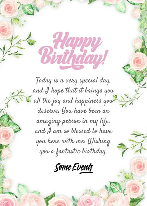 275+ Heart Touching Birthday Wishes for Special Person Bday Wishes For Someone Special, Birthday Message For Special Person, Happy Birthday Wishes For Fav Person, Birthday Wishes To Special Person, Touching Birthday Wishes, Happy Birthday For Special Person, Caption For Special Person, Birthday Qoutes Special Friend Instagram, Birthday Wishes Quotes For A Friend