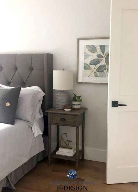 Classic Gray Benjamin Moore Bedroom, Classic Gray Bedroom, Pale Oak Benjamin Moore, Benjamin Moore Pale Oak, Paint Colors Gray, Neutral Paint Colors Benjamin Moore, Popular Neutral Paint Colors, Best Benjamin Moore Paint Colors, Kylie M Interiors