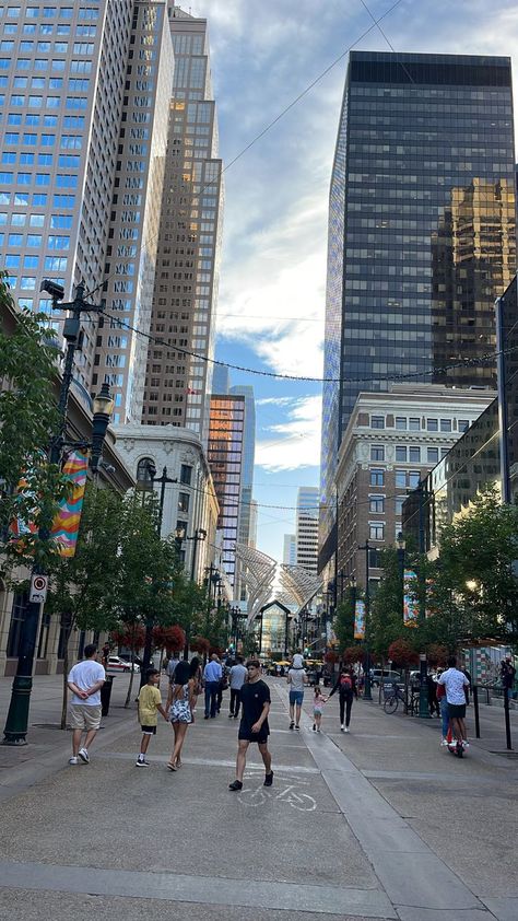 Calgary Downtown Calgary Downtown, Downtown Calgary, Life Aesthetic, Calgary, Life I, Street View, Travel