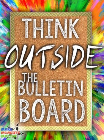 Think Outside The Box Bulletin Board, 3d Bulletin Boards, Music Room Bulletin Boards, Creative Bulletin Boards, Music Bulletin Board, Elementary Bulletin Boards, Music Bulletin Boards, Art Bulletin Boards, Music Classroom Decor