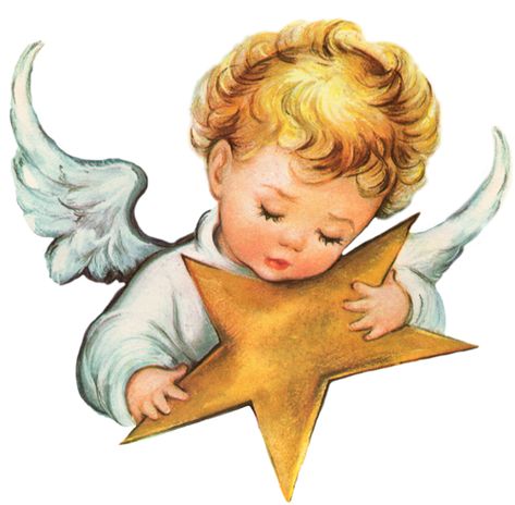 Little angel! ☆ Angel Illustration, I Believe In Angels, Angel Drawing, Angels Among Us, Guardian Angels, Angel Pictures, Fairy Angel, Vintage Christmas Cards, Angel Art