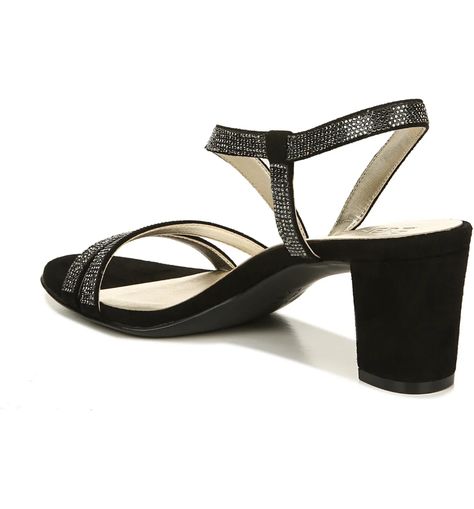 Naturalizer Vanessa Sandal | Nordstrom Dressy Sandals, Sparkling Crystal, Block Heels Sandal, Sandal Women, Cocktail Party, Block Heels, Sandals Heels, Womens Sandals, Nordstrom