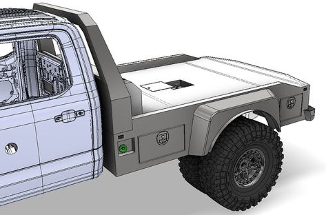 We are still working though many design changes on the new flat bed for our F450 cab and chassis. It will likely change from what you see here. The headache rack for sure will change. We are making updates to the tail lights as well. Who’s ready for a Motobilt flatbed? #superduty #f450 #diesel #dieseltrucks #cad #alumiduty #dually #duallytrucks #motobilt #fab101 #welding #metalfabrication #built #towrig #stancenation #kg1 #kg1forgedwheels #kg1army Flatbed Build, Flatbed Truck Ideas, Dually Flatbed, Utility Truck Beds, Flatbed Truck Beds, Custom Flatbed, Headache Rack, Welding Beds, Truck Bed Storage