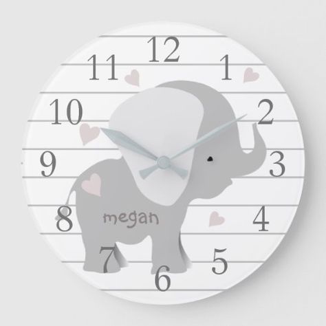 Elephant nursery decor