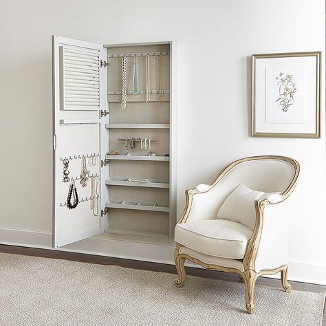 Closet with mirror