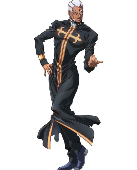 Jojo Poses, Enrico Pucci, Jojo's Bizarre Adventure Characters, Green Dolphin, Arte Ninja, Stone Ocean, Jojo Parts, Jojo's Bizarre Adventure Anime, Jojo Anime