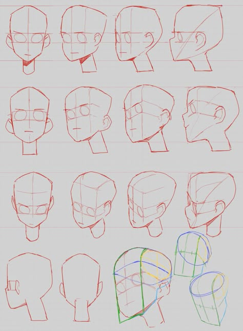 얼굴 드로잉, 얼굴 그리기, Drawing Heads, Human Anatomy Art, Drawing Studies, Human Head, Drawing Expressions, 캐릭터 드로잉, Figure Drawing Reference