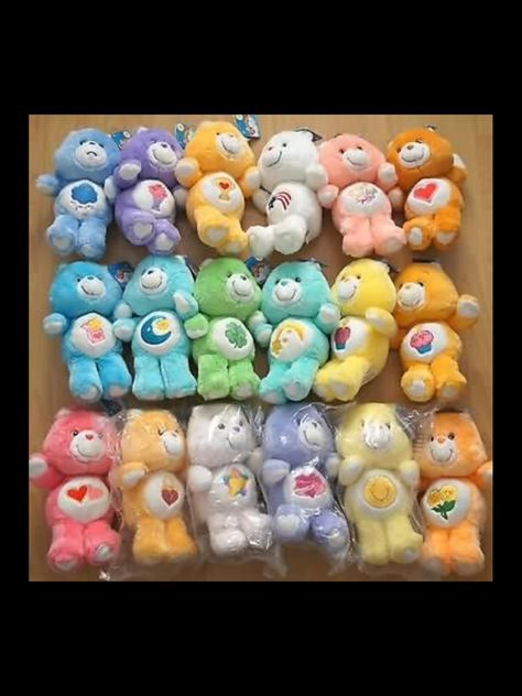 Care Bears Vintage, Care Bears Plush, Bear Wallpaper, Kid Core, Cute Stuffed Animals, Care Bear, Indie Kids, Retro Toys, Care Bears