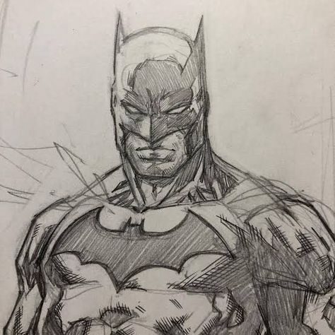 Marvel Drawing Reference, The Batman Sketch, Batman Art Drawing Pencil, Batman Comic Drawing, Dc Sketches Pencil, Batman Sketch Comic Art, Spiderman Comic Art Sketch, Marvel Pencil Drawings, Dc Drawings Sketches