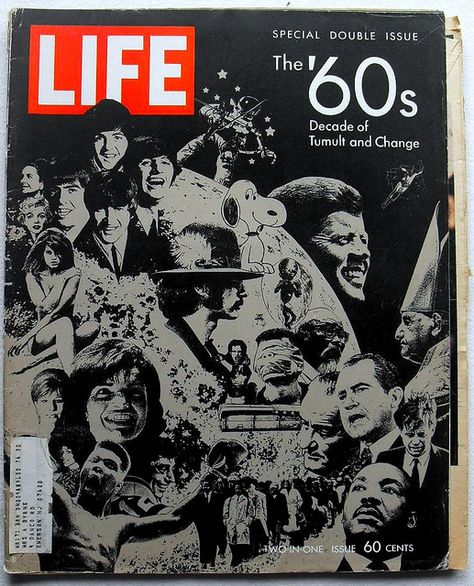 Life Magazine 1969 Vintage 1960s Cover by Christian Montone, via Flickr  I wish I had this ! Mundo Hippie, Life Magazine Covers, Muhammed Ali, Life Cover, Bd Comics, Norman Rockwell, Vintage Life, People Magazine, Vintage Magazines