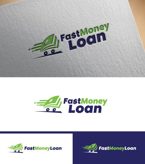 Loan Company Logo, Loan Logo Design, Financial Logo Design, Loan Company, Financial Logo, Cash Loans, Fast Money, Fashion Website, Logo Ideas