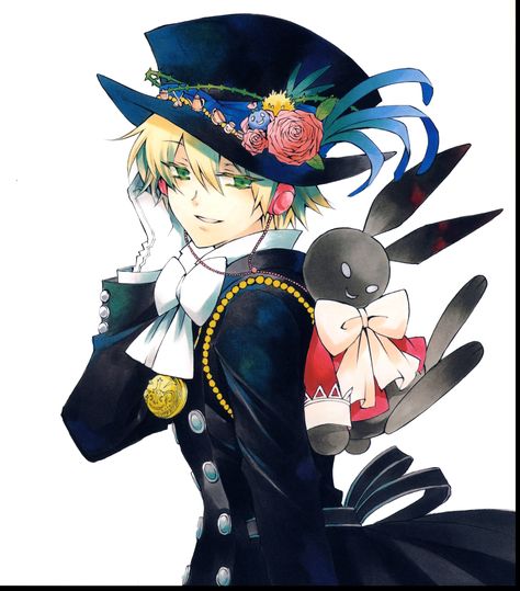 Mochizuki Jun, SQUARE ENIX, Pandora Hearts, Pandora Hearts ~Odds And Ends~, Oz Vessalius, Emily (Pandora Hearts) Oz Vessalius, Xerxes Break, Making Characters, Jun Mochizuki, Top Manga, Pandora Heart, Pandora Hearts, Vanitas No Carte, An Anime