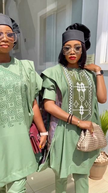 Ladies Agbada Style, Senator Styles For Ladies, Female Agbada Styles, Female Senator Styles, Ankara Agbada Styles For Women, Agbada Styles For Women, Trouser And Top For Ladies, Female Senator Wears, Agbada Outfit