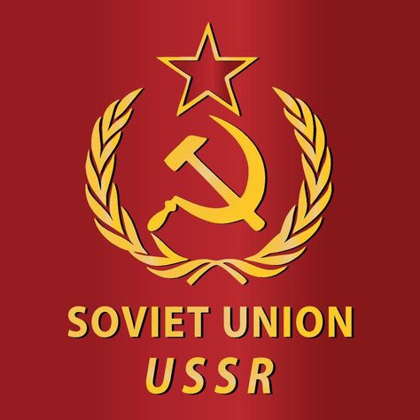 Flag symbol of ussr soviet union ex russia country vector illustration red background Uni Soviet Flag, Communism Wallpaper, Communism Wallpaper Art, Communist Symbol, Pol Science, Union Symbol, Ussr Flag, Black Hole Wallpaper, Soviet Union Flag