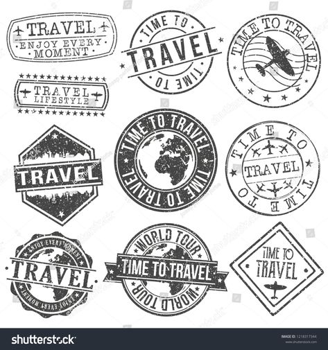 Travel and Tourism Quality Original Stamp Design Vector Art Round Seal #Ad , #affiliate, #Quality#Original#Travel#Tourism Holidays Illustration, Png Scrapbook, Travel Stamps, Scrapbook Png, Travel Stamp, Passport Stamps, Logo Banner, Travel Stickers, Holiday Illustrations