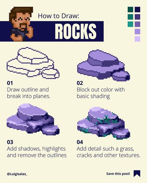 Shading Styles, Kida Disney, How To Pixel Art, Pixel Art Landscape, Pixel Animation, Pixel Art Tutorial, 8bit Art, Cool Pixel Art, Pixel Drawing