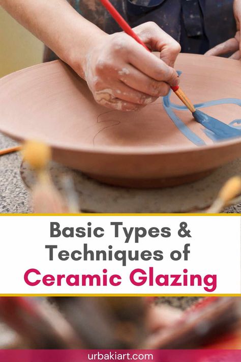 Glazing is a means of adding colors to your pottery. It adds a beautiful touch of finesse to ceramic pieces, giving them gorgeous vibrant colors, bold textures, and a smooth finish. There are many ways to apply nail polish, some more complicated than others. Watching this video you can learn the different types of ceramic glazes and the application techniques to achieve a wide variety of effects. The creator of this video will give you all the information you need about ceramic glazes to... Ceramic Painting Techniques Tips, Tips For Painting Pottery, Glazed Ceramic Sculpture, Diy Clay Glaze, Diy Ceramic Glaze, Pottery Finishing Techniques, Cool Glazing Techniques Ceramic Art, Glaze Colors For Pottery, Pottery Glazing Techniques Tutorials