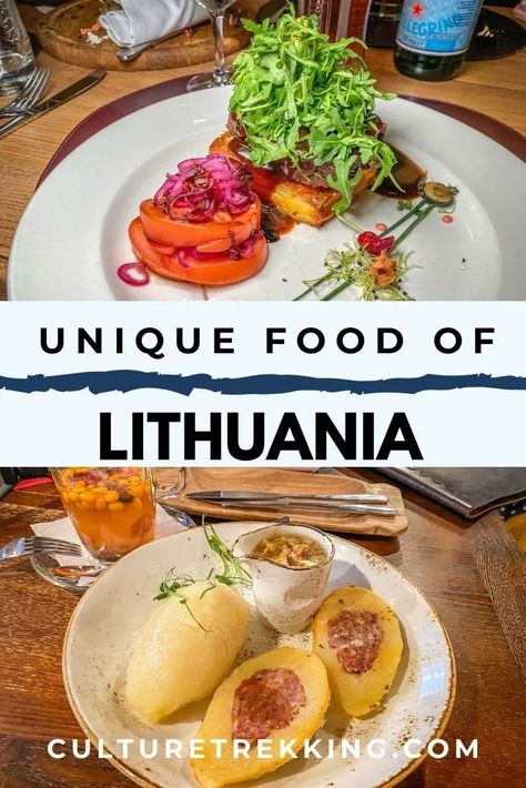 While potatoes are considered the national dish in Lithuania, there are many other delicious traditional foods to try in Lithuania. #foodinlithuania #foodie #foodinlithuania #traditionallithuanianfood Lithuania Christmas, Lithuania Food, Lithuanian Recipes, Venison Steak, Christmas Meals, Potato Dumplings, National Dish, Continental Breakfast, Meat And Cheese