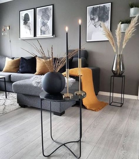 Sofa Arrangement, Grey Sofa Living Room, Elegant Living Room Design, Inspire Me Home Decor, Living Room Decor Cozy, Elegant Living Room, Elegant Living, Living Room Decor Modern, Decor Home Living Room