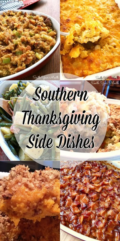 Southern Thanksgiving Side Dishes | A collection of the TOP 10 recipes for Southern Thanksgiving side dishes! #thanksgiving #southern #casserole #vegetable #recipe #best Southern Thanksgiving Side Dishes, Casserole Vegetable, Side Dishes Thanksgiving, Southern Side Dishes, Southern Thanksgiving, Thanksgiving Food Sides, Best Thanksgiving Recipes, Thanksgiving 2022, Vegetable Recipe