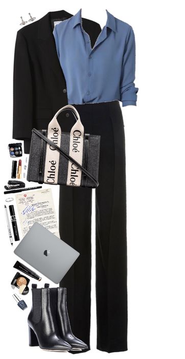 Accounting Women Outfits, Business Management Outfit, Marketing Major Outfits, Management Outfits For Women, Business Women Outfits Classy, Ceo Aesthetic Woman Outfit, Journalist Outfit Reporter, Stylish Work Outfits Classy, Restaurant Manager Outfit Women