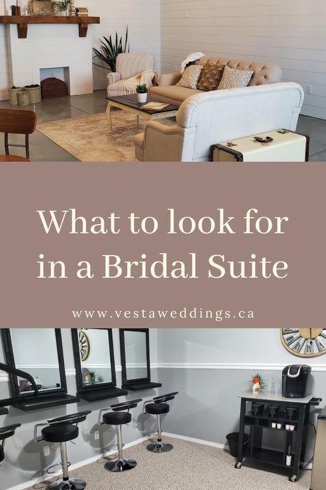 Bridal Suite Room Ideas, Bridal Ready Room, Brides Room Decor, Bridal Rooms Ideas, Wedding Venue Bridal Suites, Luxury Bridal Suite, Bridal Suite Decor Ideas, Wedding Get Ready Room, Bridal Suite Must Haves