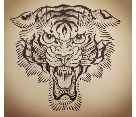 Tiger Head Tattoo, Japanese Tiger Tattoo, Tattoo Style Art, Chris Garver, Dragon Tattoo Back Piece, Japanese Tiger, Dragon Sleeve Tattoos, Japanese Dragon Tattoos, Body Suit Tattoo