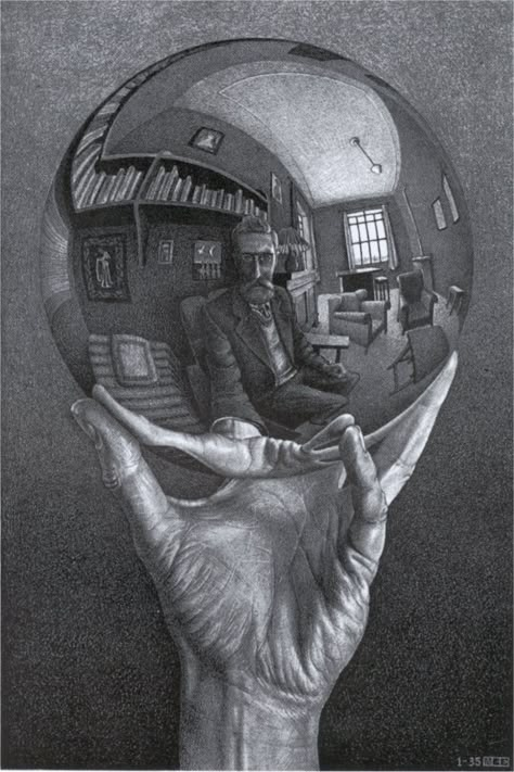 Escher Hands, Mc Escher Art, Illusion Kunst, Escher Art, Maurits Cornelis Escher, M C Escher, Reflection Art, Mc Escher, Art Parody