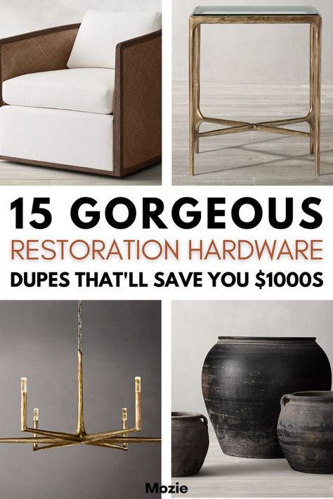 Rh Furniture Restoration Hardware, Restoration Hardware Living Room Inspiration, Restoration Hardware Entryway, Chairs For Bedroom Cozy Corner, Rh Inspired Living Room, Corner Living Room Decor, Bedroom Restoration Hardware, Living Room Restoration Hardware, Restoration Hardware Design