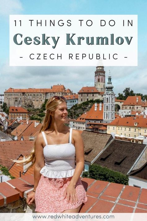 11 of the Best Things to Do in Cesky Krumlov – Red White Adventures Czech Republic Mountains, Castles In Czech Republic, Prague Czech Republic Instagram, Cesky Krumlov Castle, Decin Czech Republic, Czech Republic Travel, Austria Travel, Instagrammable Places, Europe Travel Destinations