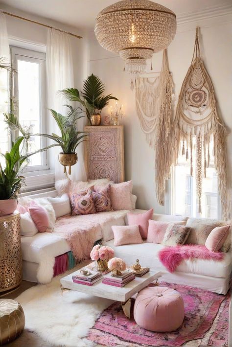 Indulge in boho glamour with chic decor tips for a girly apartment in 2024. Elevate your space with a touch of boho bliss in this daily interior designer routine. #Ad #homedecor #homedesign #trendgirlApartment #Painthome #interiorarchitecture Wall Colors Green Room Colors Bright Room Colors Apartment Renovation Home Remodeling Modern Paint Colors 2024