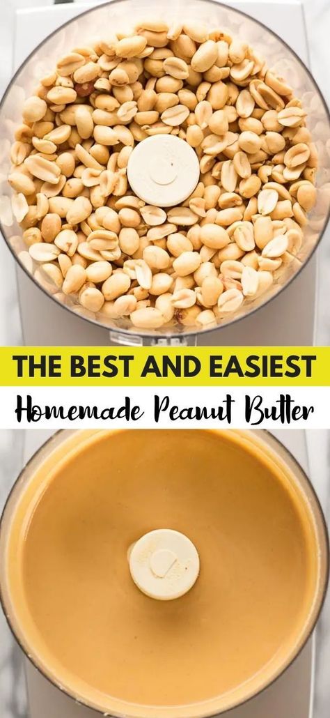 Peanut Butter At Home, I Lost 100 Pounds, Butter At Home, Homemade Pantry, Homemade Condiments, Lost 100 Pounds, Healthy Food Facts, Homemade Peanut Butter, Peanut Butter Recipes