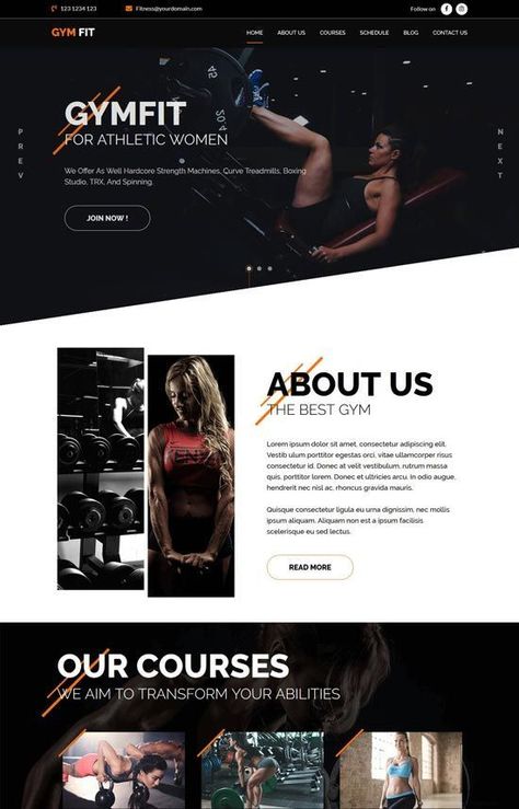 Fitness Website Design, Personal Trainer Website, Fitness Site, Fitness Website, Best Website Design, Sports Website, Ui Ux Designer, Webdesign Inspiration, Publicidad Creativa