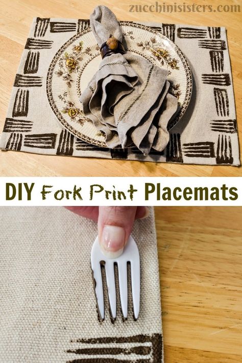 Placemats Ideas Dining Rooms, Hacks For Renters, Painted Placemats, Shades Of Brown Paint, Placemats Ideas, Placemats Diy, Fall Patio Decor, White Pumpkin Centerpieces, Canvas Placemats