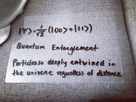 Quantum Physics Love Quotes, Quantum Physics Spirituality Tattoo, Quantum Entanglement Quotes, Quantum Entanglement Art, Quantum Physics Tattoo Ideas, Quantum Entanglement Tattoo, Quantum Entanglement Love, Bonded Souls, Quantum Mechanics Tattoo