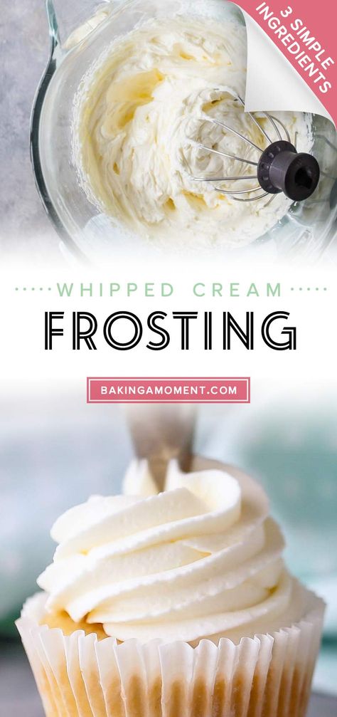 Whipped Cake Icing Recipe, Cake Frosting That Wont Melt, Thick Whipped Cream Frosting, Stabilized Frosting, Stable Whipped Cream Frosting, Best Salsa Verde Recipe, Whipped Icing Recipes, Stable Whipped Cream, Cream Frosting Recipe