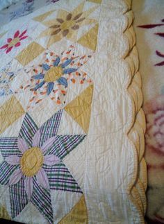 1930s Quilts, Antique Quilts Patterns, Vintage Quilts Patterns, Vintage Quilts Antiques, Country Quilts, Old Quilts, Ideas Vintage, Antique Quilt, Patchwork Quilting