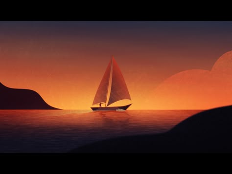 Ocean Gif, Fire Animation, Boat Illustration, Sea Storm, Gif Wallpaper, Animation Storyboard, Love Wallpapers Romantic, Animation Inspiration, Animation Gif