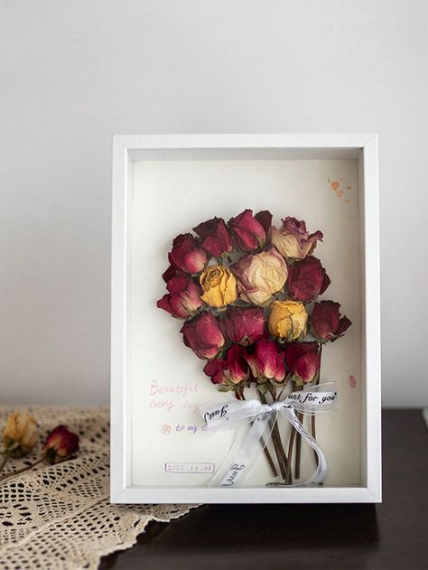 Dried Flower Frame, Diy 3d Hollow Wooden Specimen Frame, Model Display Stand Picture FrameI discovered amazing products on SHEIN.com, come check them out! Dry Flower In Frame, Pressed Flowers In A Frame, Flowers In A Frame, Dry Flower Frame, Dried Flower Frame, Dried Flowers Crafts, Dried Flowers Diy, Flower Picture Frames, Model Display