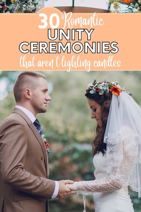 Want to try something different in your unity ceremony? Try one of these 30 epic unity ceremony ideas! Think outside of the box with one of these romantic and non-traditional ideas. Unique Unity Ideas, Unique Unity Ceremony Ideas, Blended Family Sand Ceremony, Candles Ceremony, Unity Ceremony Ideas, Unity Ideas, Candles Inspiration, Magic Wedding, Sand Ceremony Set