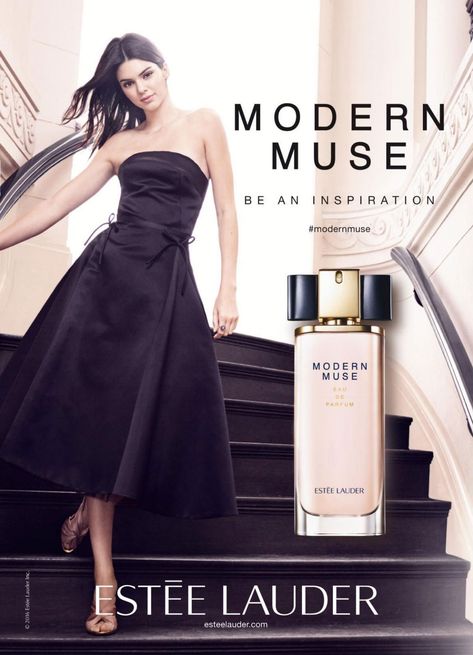 Estee Lauder Modern Muse Kendall Jenner 2016 Modern Muse Perfume, Kendall Jenner 2016, Estee Lauder Modern Muse, Perfume Adverts, Perfume Advertising, Tom Ford Women, Ysl Perfume, Estee Lauder Bronze Goddess, Fragrance Campaign