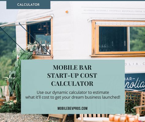 Mobile Bar Design Ideas, Mobil Bartending, Mobile Bar Business Plan, Mobile Bar Ideas, Mobile Bartending Business, Bar Management, Charcuterie Cart, Mobile Bar Trailer, Bartending Business