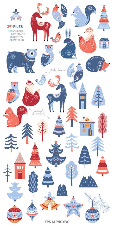 Nordic Crafts Scandinavian Style, Nordic Christmas Pattern Folk Art, Scandinavian Christmas Painting, Nordic Christmas Design, Scandinavian Patterns Traditional, Scandinavian Christmas Wallpaper, Scandinavian Christmas Print, Scandi Christmas Illustration, Scandinavian Christmas Design