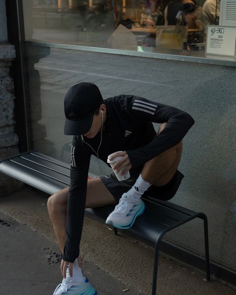 running on coffee… literally #adidasSupernova #ZalandoStyle @adidasrunning @zalando ad Gym Fit Men Aesthetic, Fitness Man Aesthetic, Running Man Aesthetic, Man Running Aesthetic, Men Fitness Aesthetic, Running Aesthetic Men, Mens Running Outfit, Man Gym Outfit, Men Workout Outfits